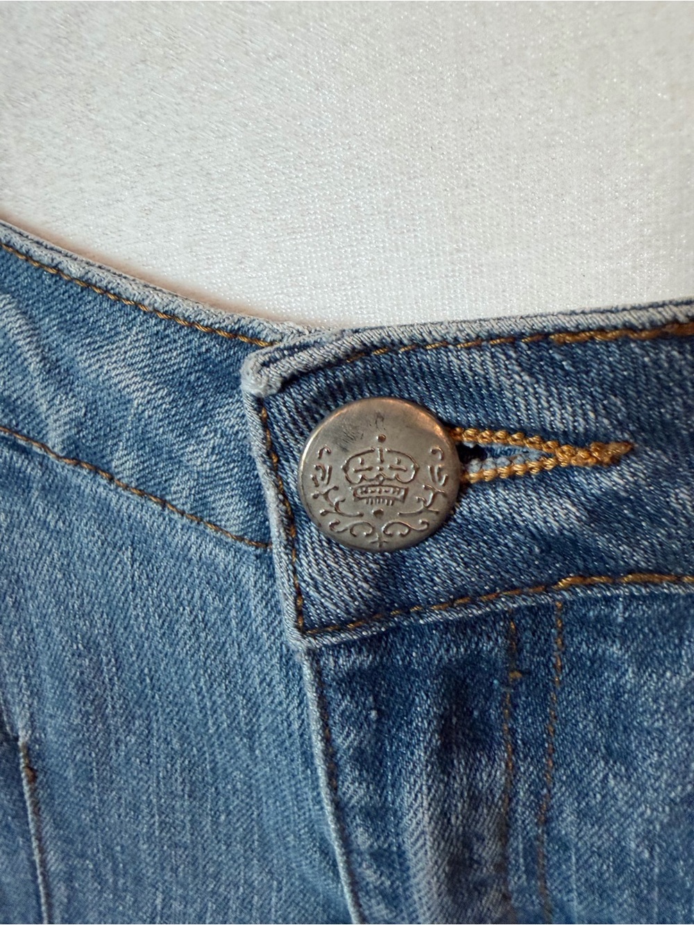Great Northwest Clothing Company Light Blue Denim Flare Skirt - Picture 3 of 7